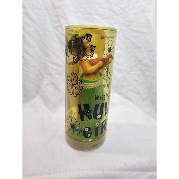 Sealed Wiggling Hula Girl Retro Tiki Novelty Ukulele Dancer 1998 Accoutrements - Picture 6 of 8